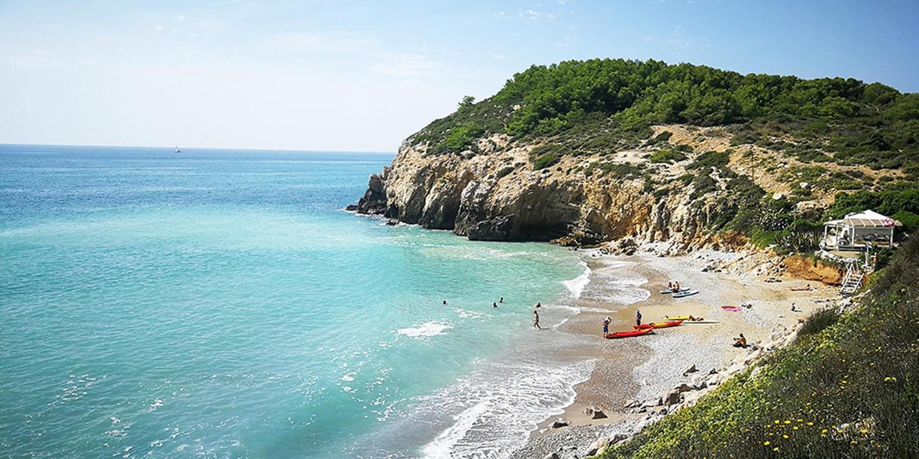 New Beside Sitges With Pool Beside Beach Vilanova i la Geltrú Exterior foto